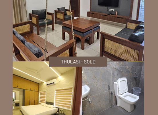 Thulasi Avenue's best serviced apartments for family vacations